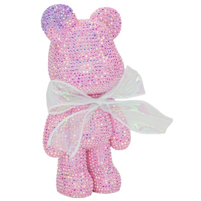 Алмазная мозаика Мишка Шайни Fun and Done Наша игрушка MM77014 розовый 1 Алмазная мозаика Мишка Шайни Fun and Done Наша игрушка MM77014 розовый 1