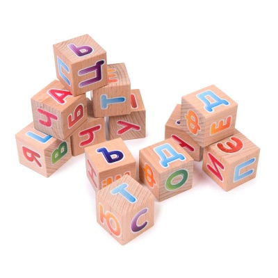Кубики Цветные буквы Десятое Королевство 01714