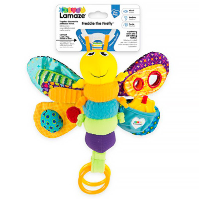 Игрушка с подвесом развивающая для малышей Светлячок Фредди Lamaze Tomy 65573 5
