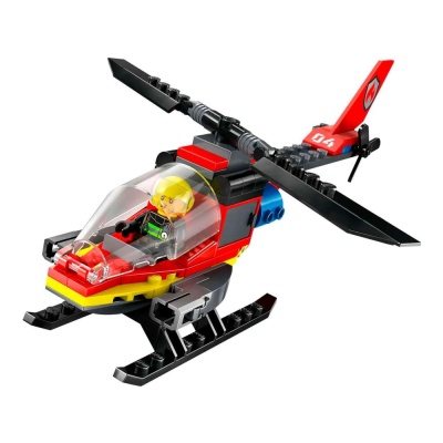 Конструктор Lego City 60411 Пожарно-спасательный вертолет