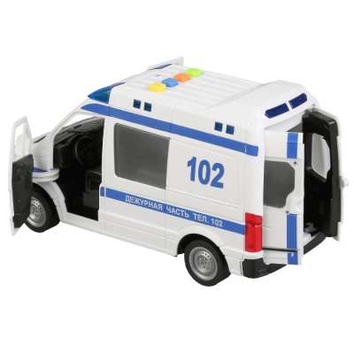 Металлическая машинка Mercedes-Benz Sprinter Полиция Технопарк SPRINTER-22PL-POL