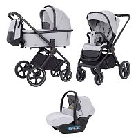 Коляска 3 в 1 Carrello Ultimo CRL-6519 Arctic Grey