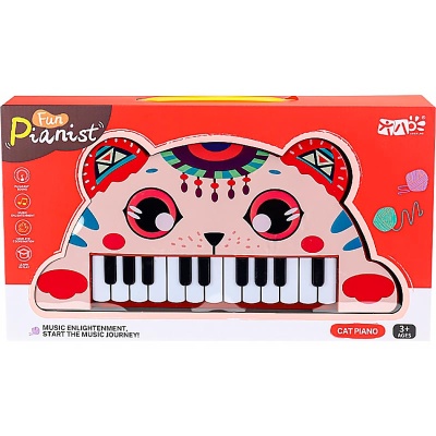 Детское пианино Котенок Рыжий кот 2290621 4