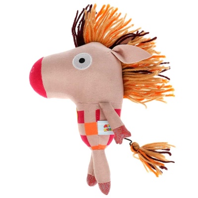 Мягкая озвученная игрушка Зебра Клеточка 20 см Мульти-Пульти C20019-20