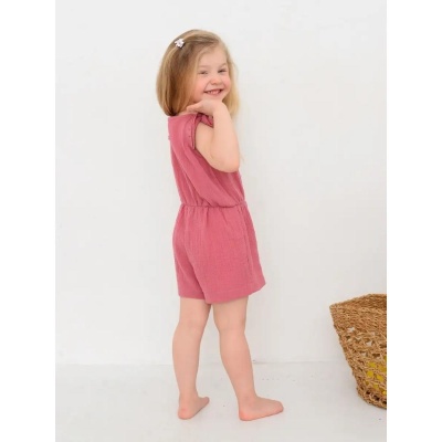 Песочник из муслина Carrot 10002241 брусничный 02