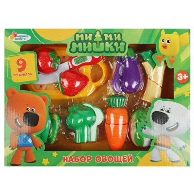 Игровой набор овощей Ми-ми-мишки Играем вместе 1809U199-R2