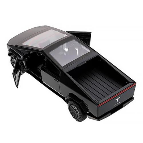 Машина металлическая инерционная Tesla Кибертрак Технопарк CYBERTRCK-12SL-MAT-BK фото 4