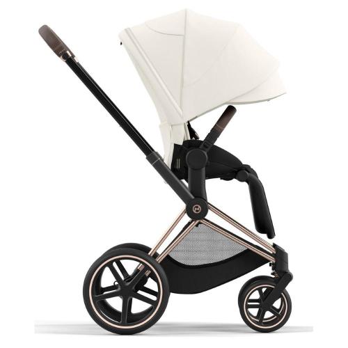 Коляска 2 в 1 Cybex Priam IV Rosegold Off White фото 18