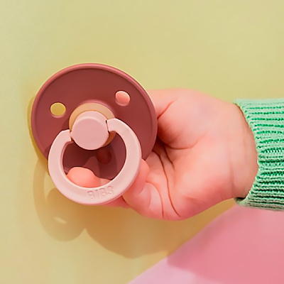 Пустышка латексная Studio Colour Fusion Woodchuck/Blush от 18 месяцев Bibs 30028247 3