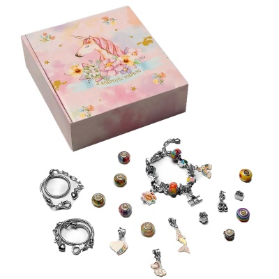 Набор для создания браслетов Подарок для девочек Единорог Наша игрушка 9756544 1