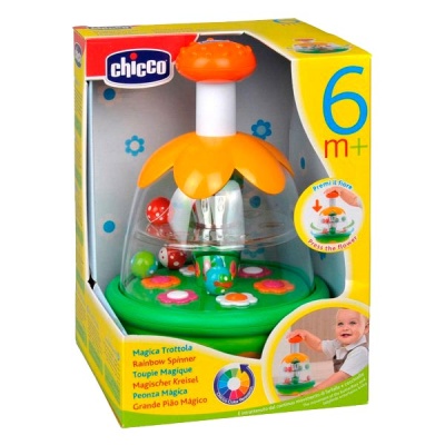Развивающая игрушка Юла Радуга Chicco 688992