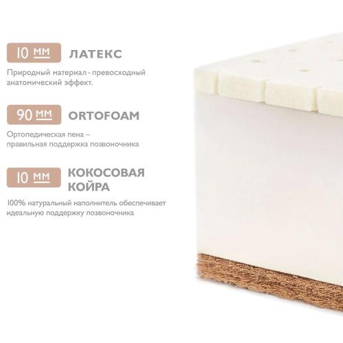Матрас детский Orto Foam Plitex ПМ-03/2 фото 2