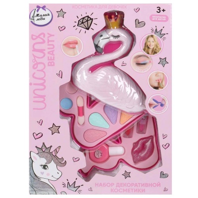 Косметика для девочек тени помада лак блеск Милая леди 10389D-UNI-ML 5