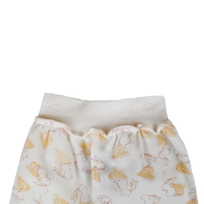 Ползунки Зайцы с сердцами Чуди Кидс 102423 белый 03