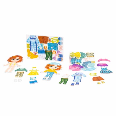 Игра развивающая Магнитные истории Одевашки Анюта Десятое Королевство 04099