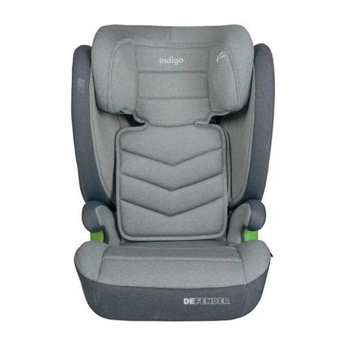 Автокресло Indigo Defender I-Size IsoFix светло-серый фото 5