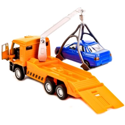 Металлическая машинка КамАЗ Эвакуатор Технопарк SB-16-27-A2-WB 02