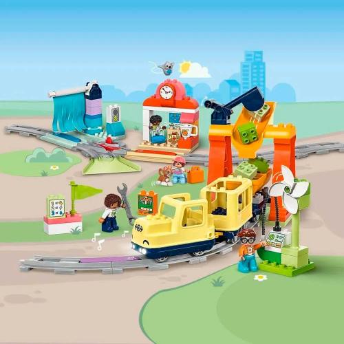 Конструктор Lego Duplo 10428 Большой пассажирский поезд фото 3