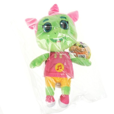 Мягкая озвученная игрушка Черепашки Рейни 20 см Мульти-Пульти M80327-20 04