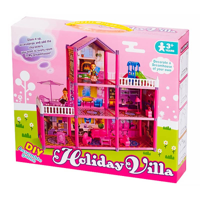 Кукольный домик Holiday Villa 2 куклы 124 детали 1000187 2