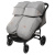 Прогулочная коляска для двойни Skillmax LB100 grey Прогулочная коляска для двойни Skillmax LB100 grey