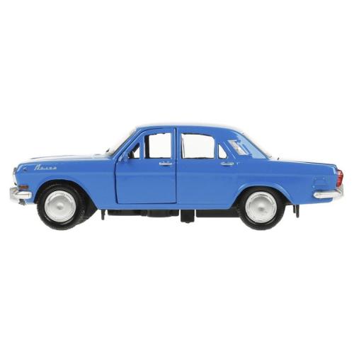 Машинка металлическая ГАЗ-2401 Волга Технопарк 2401-12-BU фото 2