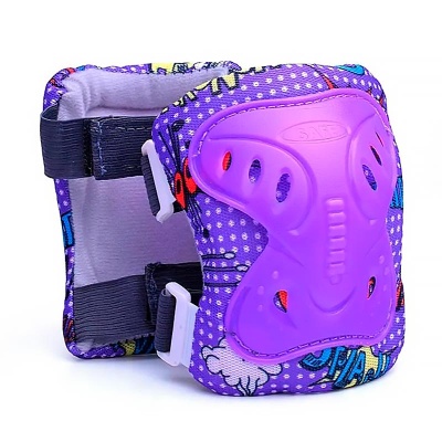 Комплект защиты для катания на роликах 00-3797 фиолетовый 2