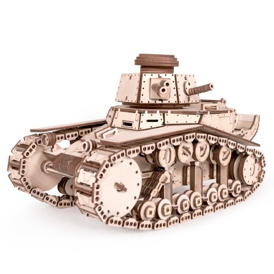 Конструктор деревянный Танк МС1 597 деталей Lemmo 0025 2