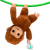 Игровой набор Интерактивная Обезьянка Moose 26558