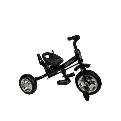 Велосипед трёхколёсный с родительской ручкой Velobibi Меркурий ВЛ-0684 чёрный 04