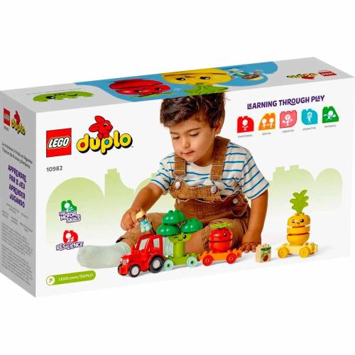 Конструктор Lego Duplo Фруктово-овощной трактор Lego 10982 фото 2