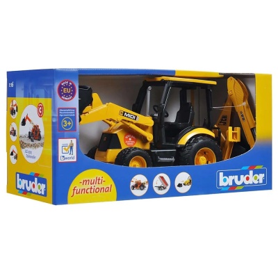 Экскаватор-погрузчик колёсный JCB MIDI CX Bruder 02-427 5