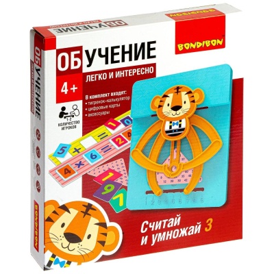 Настольная игра Считай и умножай 3 Bondibon ВВ4834 02