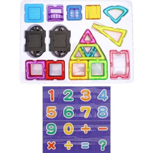 Магнитный конструктор 50 деталей Наша игрушка 2098719 фото 2