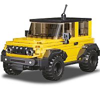 Конструктор Городские автомобили Жёлтый внедорожник Mioshi Tech MTE0709-069
