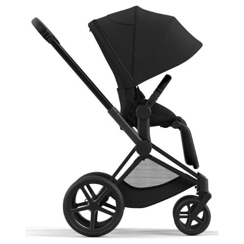 Коляска 2 в 1 Cybex Priam IV Matt Black Sepia Black фото 23