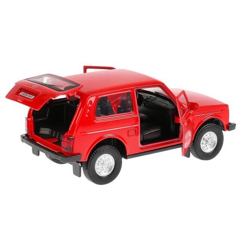 Коллекционная машинка Lada 4 x 4 Технопарк LADA4x4-RD фото 2