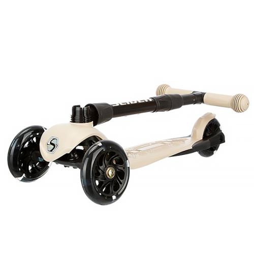 Самокат трехколесный складной светящиеся колеса Slider Stile1BJ фото 3