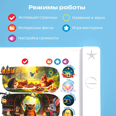 Говорящая книга 5в1 Хочу всё знать  BertToys FD155 4