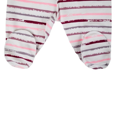 Ползунки Полоска Чуди Кидс 101123 розовый 02