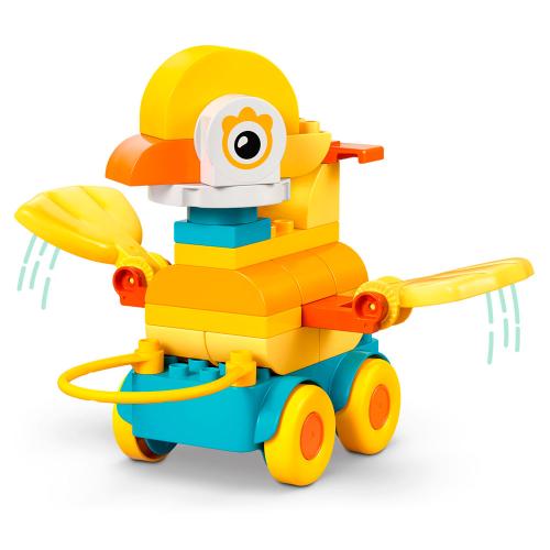 Конструктор Lego Duplo 10448 3 в 1 Животные на колёсах фото 3