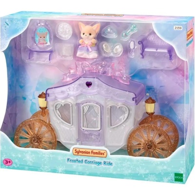 Игровой набор Sylvanian Families Ледяная королевская карета Epoch 2157 05