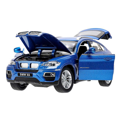Машина металлическая инерционная BMW X6 20 см Технопарк 68250A 2