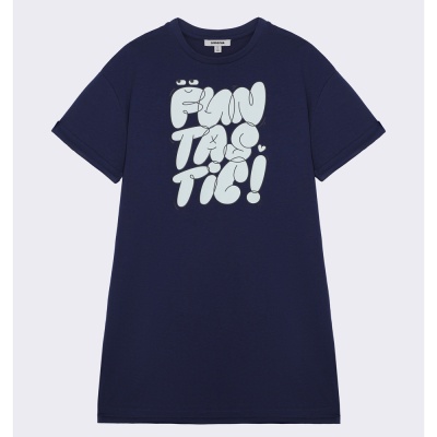 Платье туника летнее D988.04 Smena 45043 темно синее 3