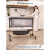 Колыбель Pituso Flora Dark Grey