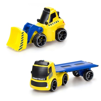 Набор Трак Tooko на инфракрасном управлении и Бульдозер Silverlit 81487