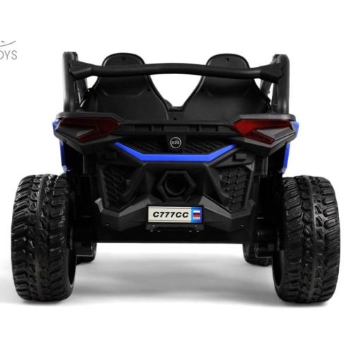Детский электромобиль RiverToys C777CC синий фото 10