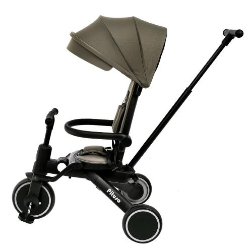 Велосипед трёхколёсный Pituso Leve Pro T8-Khaki хаки фото 3