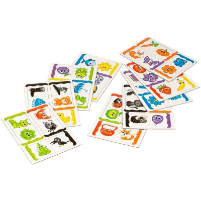 Настольная игра Домино Цвета Bondibon ВВ3901