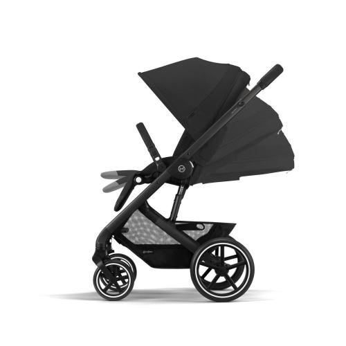 Детская коляска 3-в-1 Cybex Balios S Lux BLK Moon Black фото 5